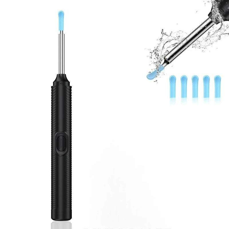 Visual Ear Wax Removal Kit with Camera 5M Luminous Otoscope Safe Ear Care Earwax Cleaner Endoscope Ear Cleaning Tools