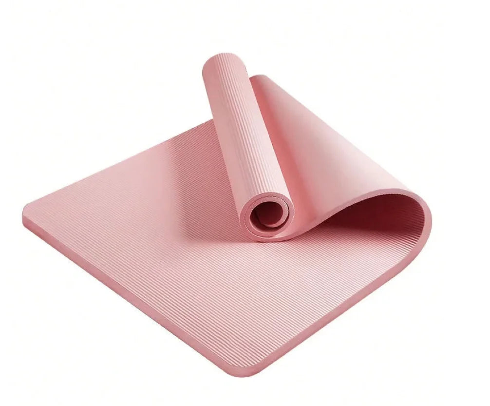 Local Delivery-Non-Slip Workout Yoga Mat, Thick & Durable Exercise Mat For Home Fitness, Pilates