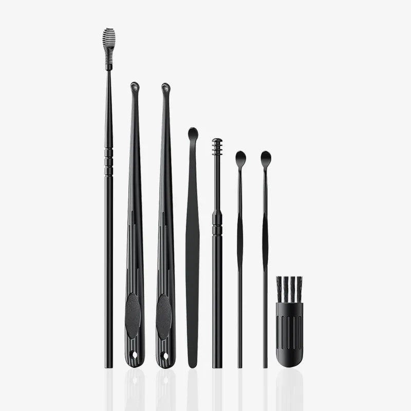 Visual Ear Wax Removal Kit with Camera 5M Luminous Otoscope Safe Ear Care Earwax Cleaner Endoscope Ear Cleaning Tools